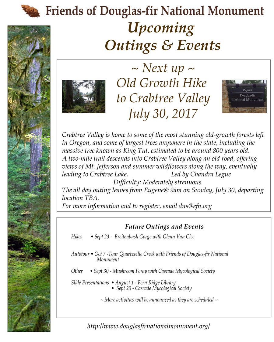upcoming events crabtree graphic